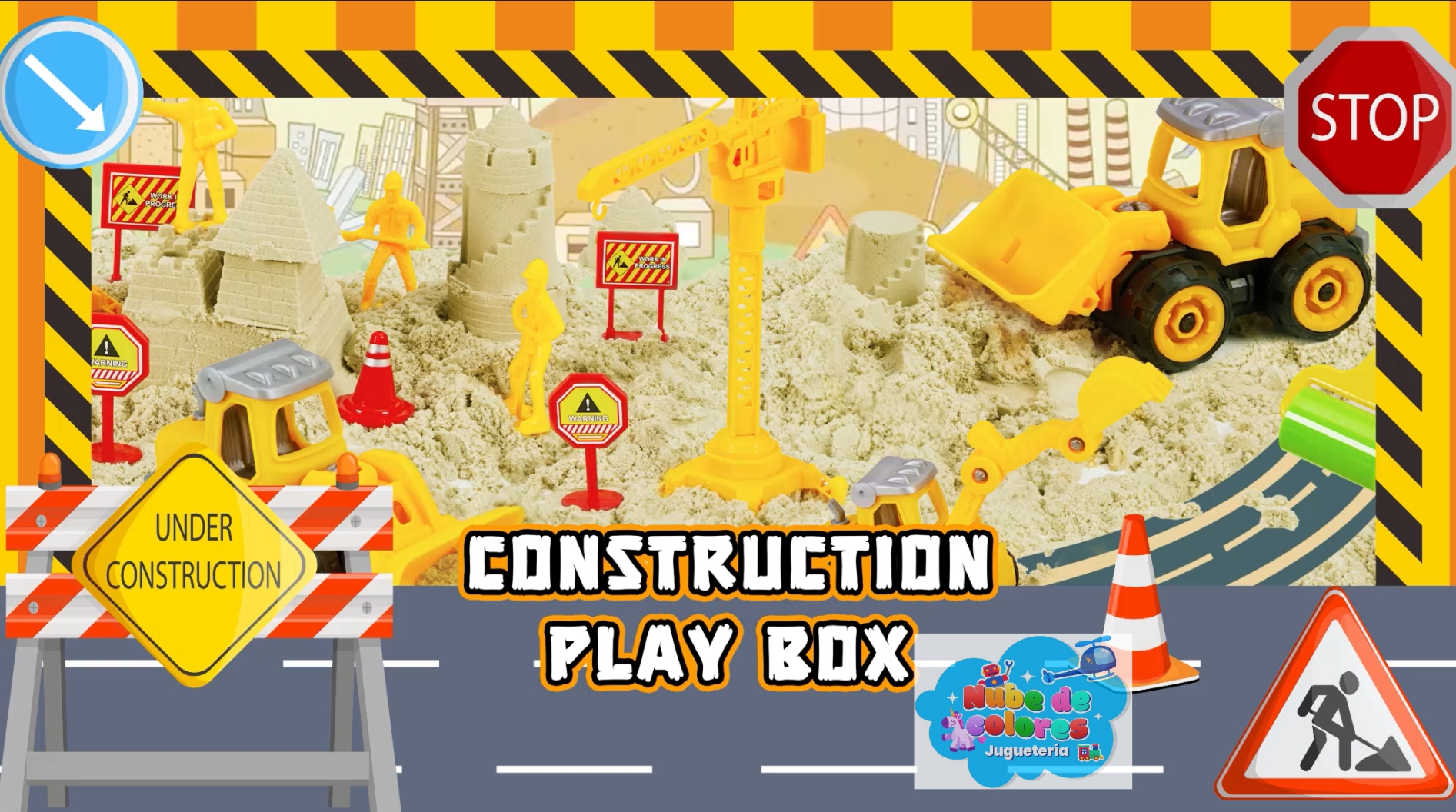 ARENA MÁGICA - CONSTRUCCIÓN 1 kilo - Imagen 2