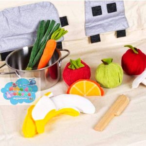 SET DE COMIDA - FRUTAS Y VERDURAS