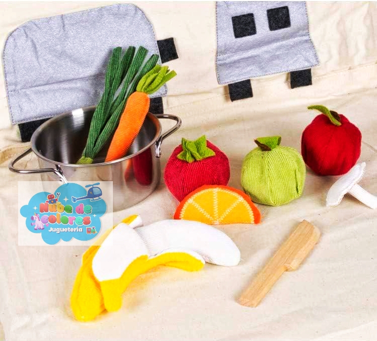 SET DE COMIDA - FRUTAS Y VERDURAS
