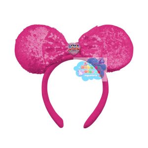 CINTILLO OREJAS "MICKEY ROSADO"