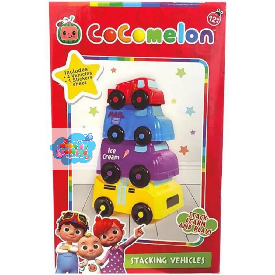 COCOMELON - AUTOS APILABLES