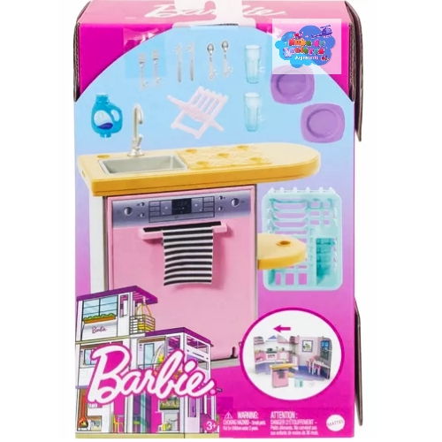 BARBIE - MUEBLES Y DECORACIÓN LAVAPLATOS - Imagen 5