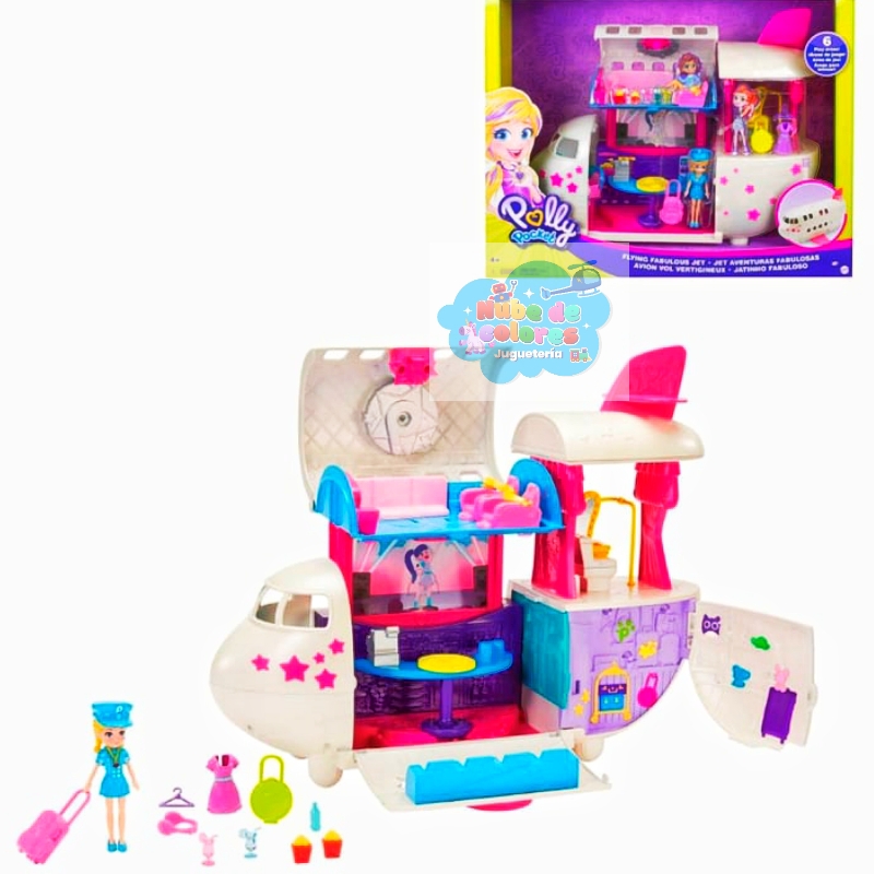 POLLY POCKET - MEGA JET DE VIAJE