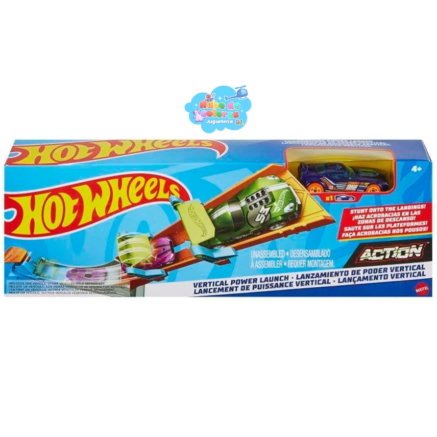 LANZAMIENTO DE PODER VERTICAL - HOT WHEELS - Imagen 6