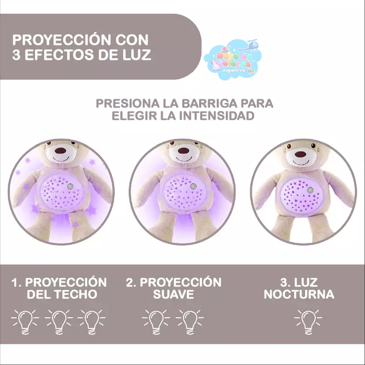 OSO DE APEGO CON PROYECTOR Y MÚSICA - Imagen 3