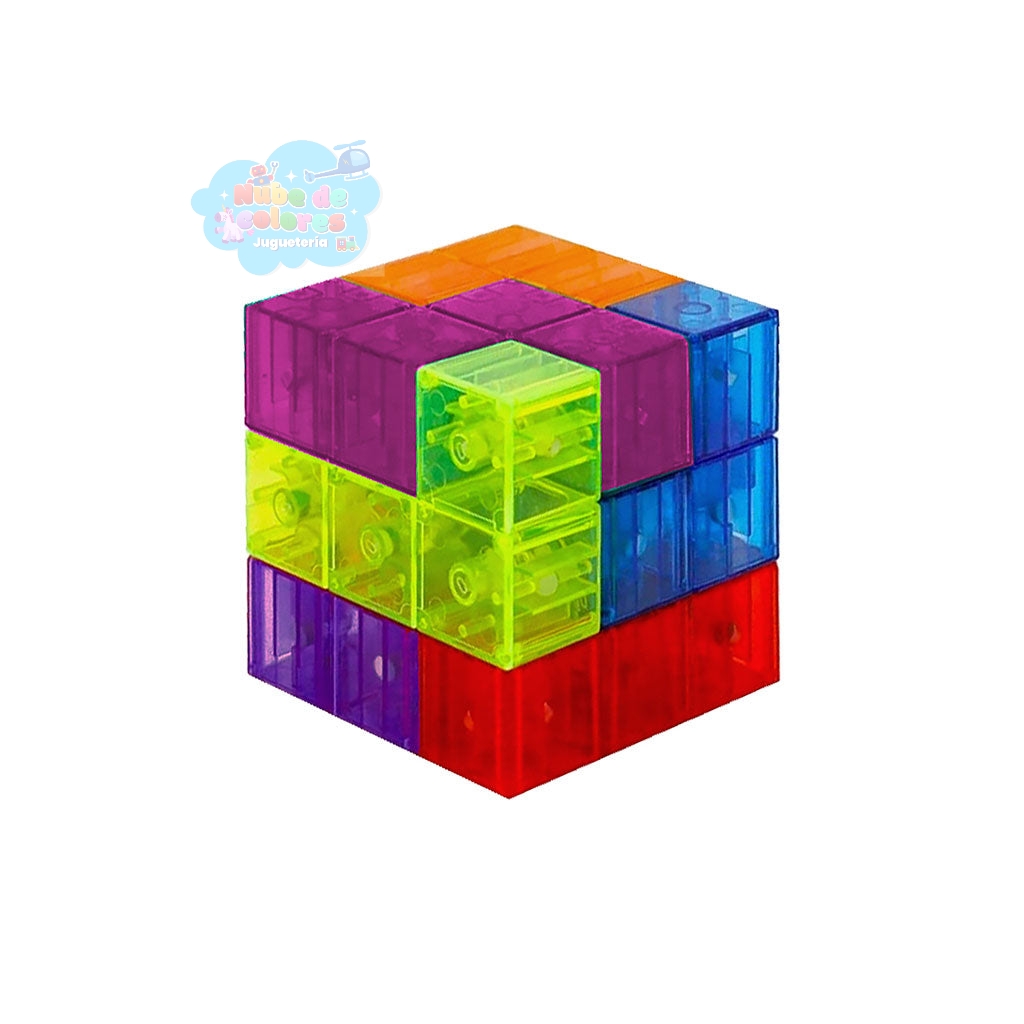 CUBO RUBIK MAGNÉTICO - ADETEC - Imagen 4