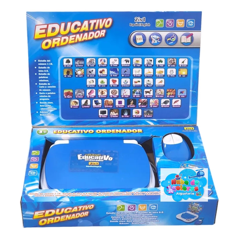 COMPUTADOR EDUCATIVO AZUL - Imagen 12