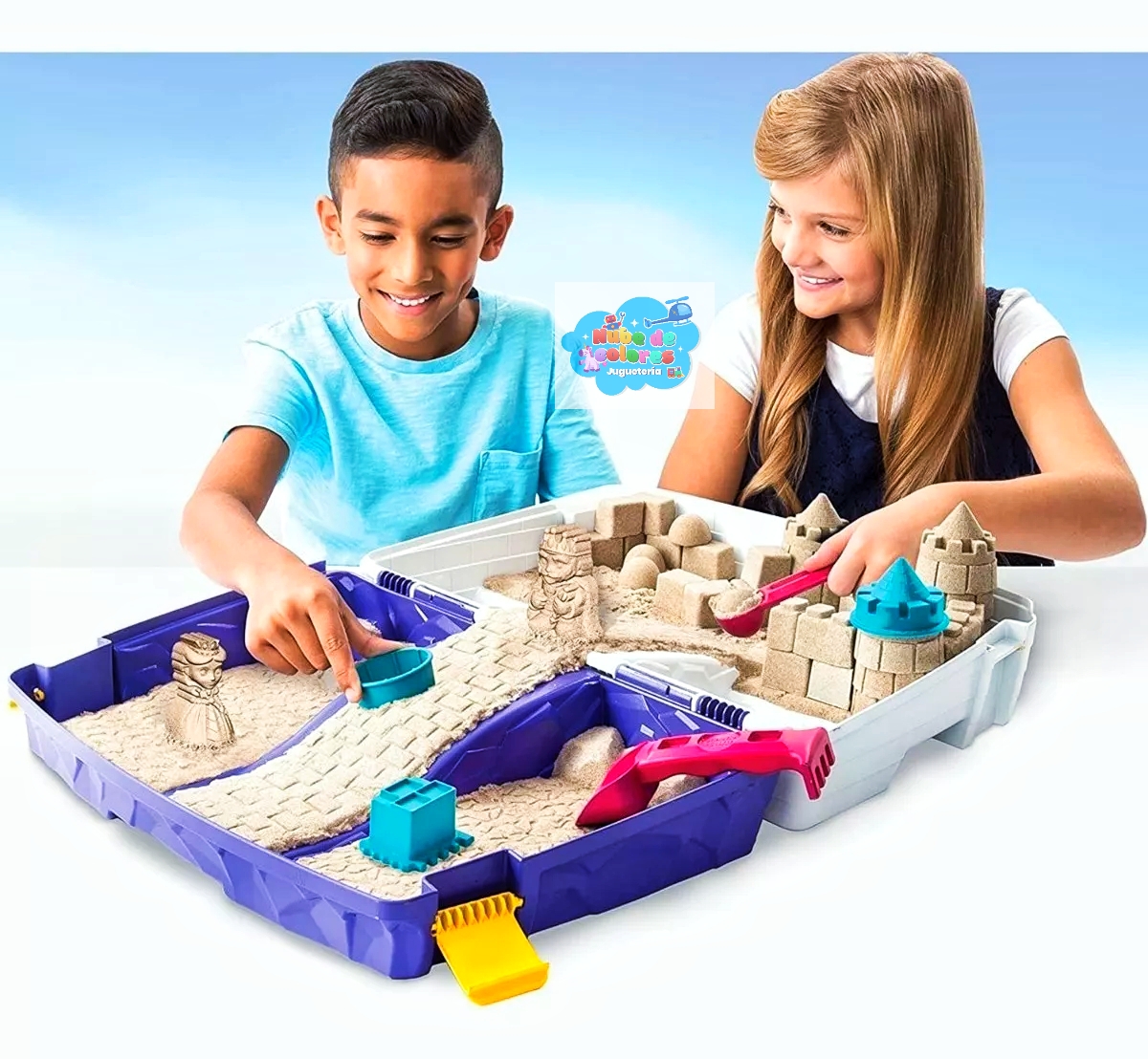 KINETIC SAND - ARENA MÁGICA CAJA PLEGABLE - Imagen 6