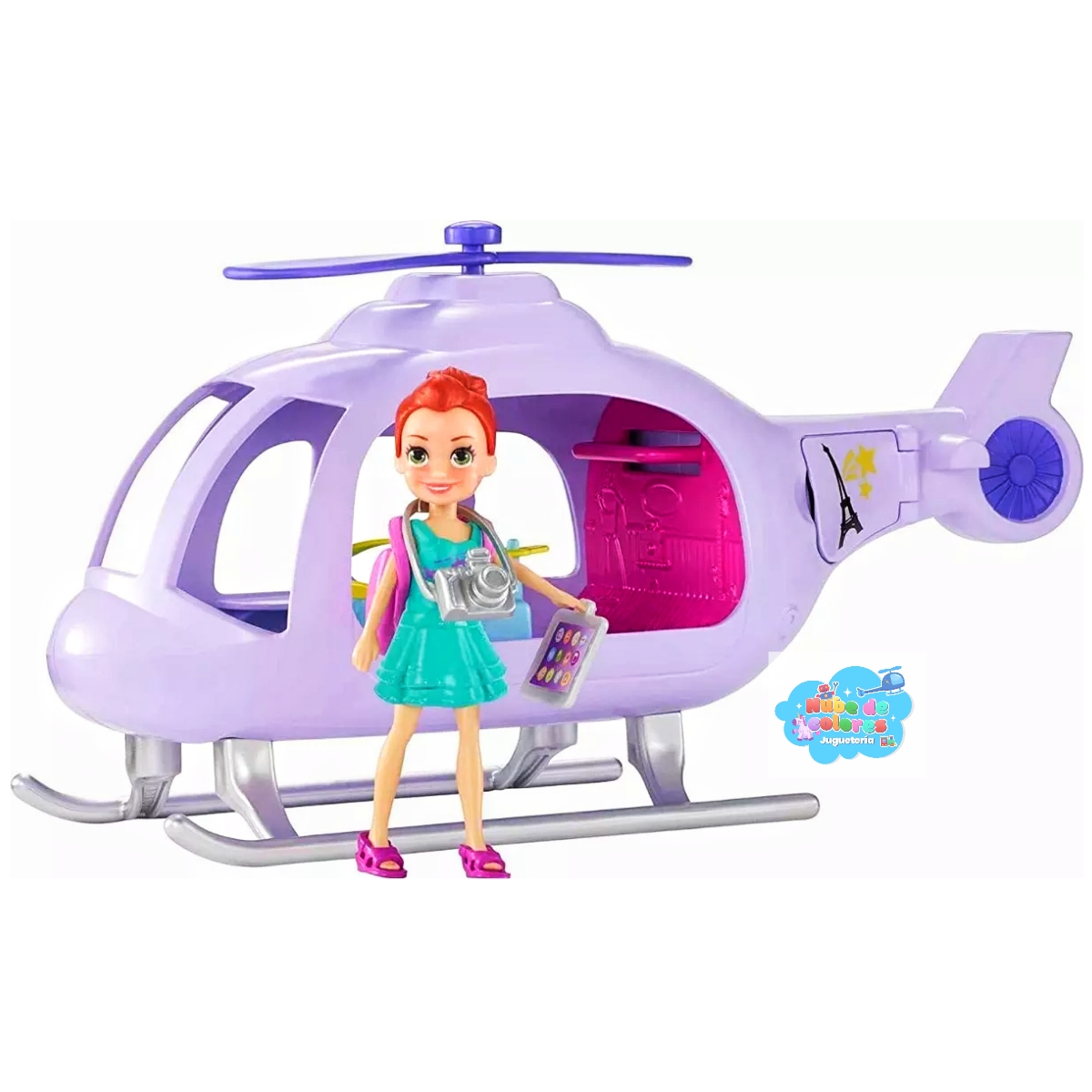 POLLY POCKET - HELICÓPTERO DE VACACIONES - Imagen 5