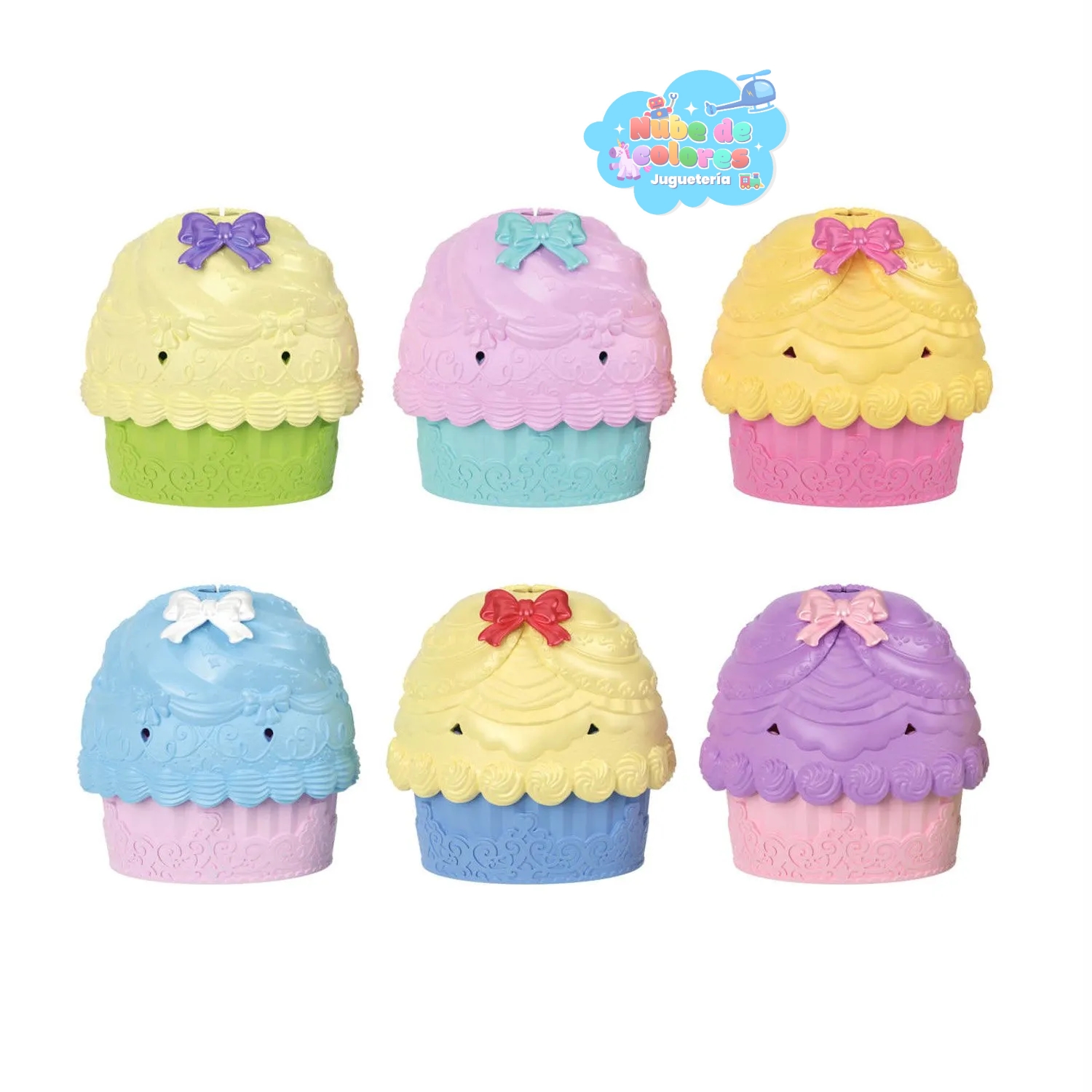 CUPCAKE DE PRINCESA BELLA - Imagen 5