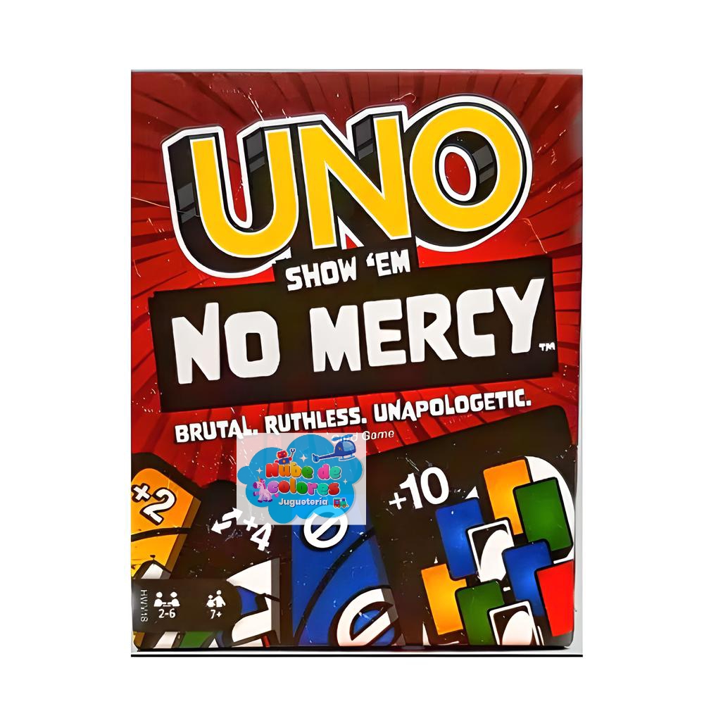 JUEGO CARTAS UNO "NO MERCY"