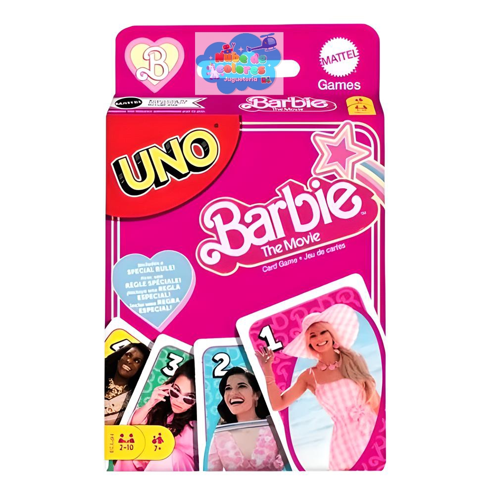 JUEGO CARTAS UNO "BARBIE"