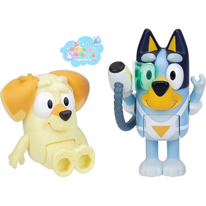 2 FIGURAS BLUEY PISTOLAS - Imagen 3