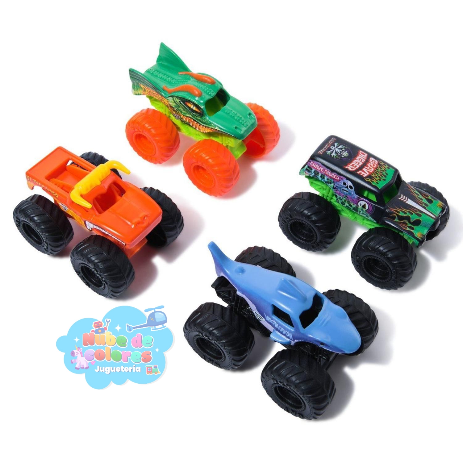 4 AUTOS MONSTER JAM - Imagen 2