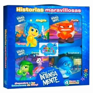 MALETA 4 LIBROS "INTENSAMENTE"