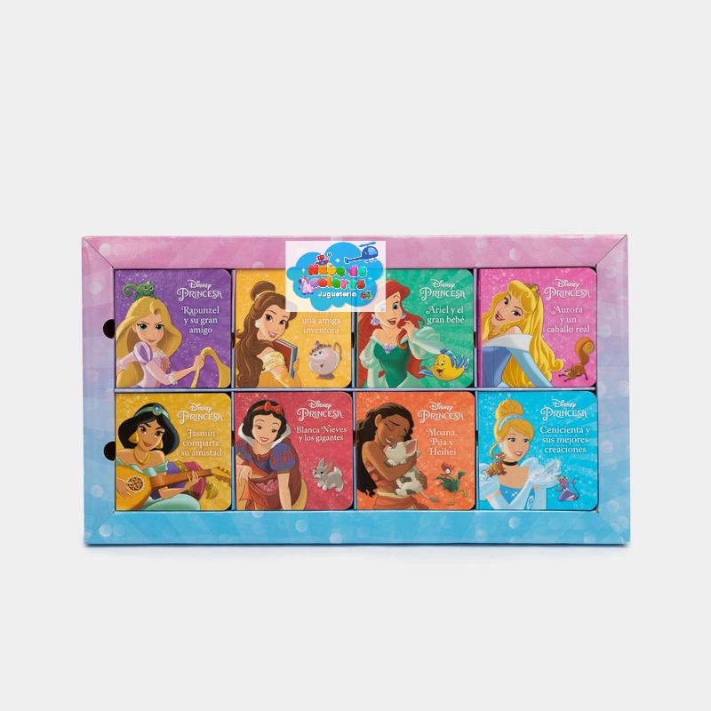 MALETA 8 LIBROS "PRINCESAS DISNEY" - Imagen 2