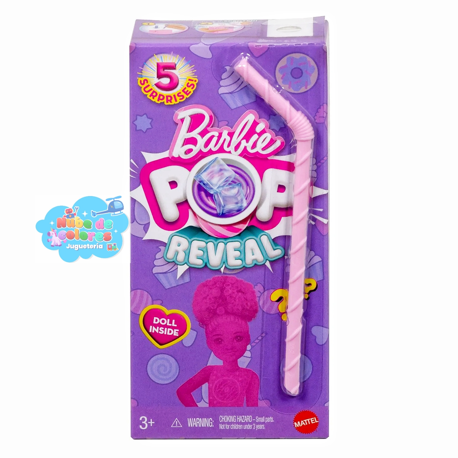 CAJA DE JUGO CON BARBIE SORPRESA - Imagen 5