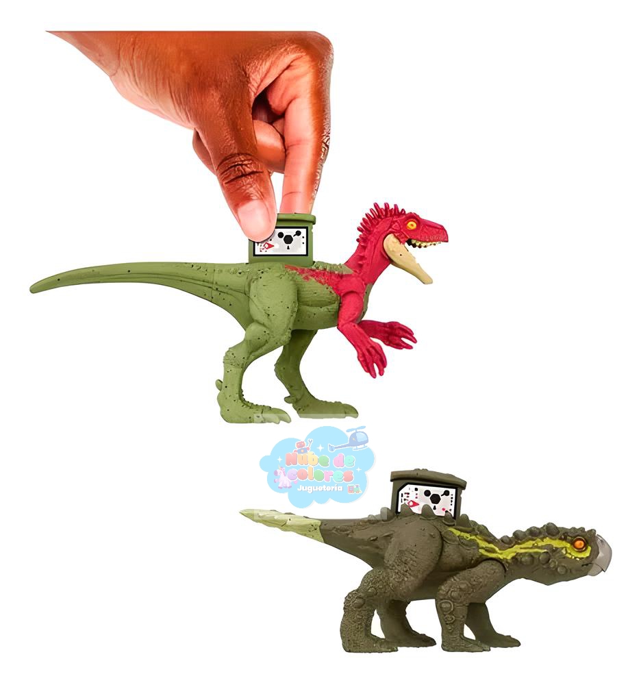 JURASSIC WORLD - EORAPTOR VS STEGOUROS - Imagen 4