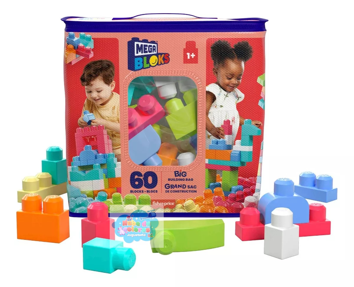 MEGA BLOKS - BLOQUES CONSTRUCCIÓN 60 PCS.