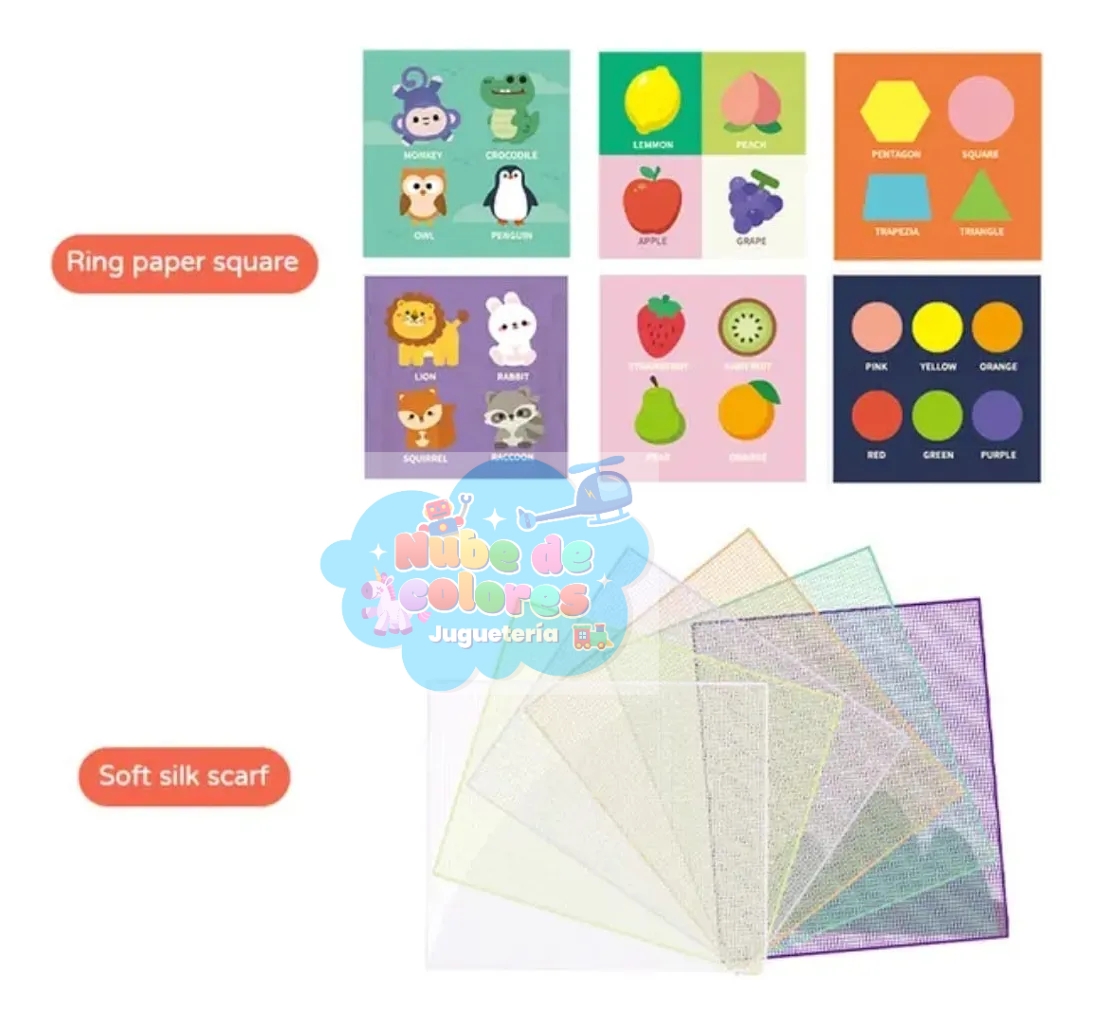 PAÑUELOS SENSORIALES MONTESSORI - Imagen 4