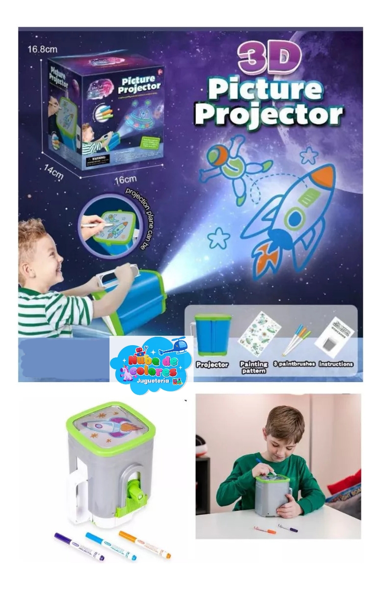 PROYECTOR DE DIBUJOS 3D - Imagen 5