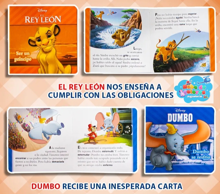 MALETA 4 LIBROS "DISNEY ANIMALES" - Imagen 4