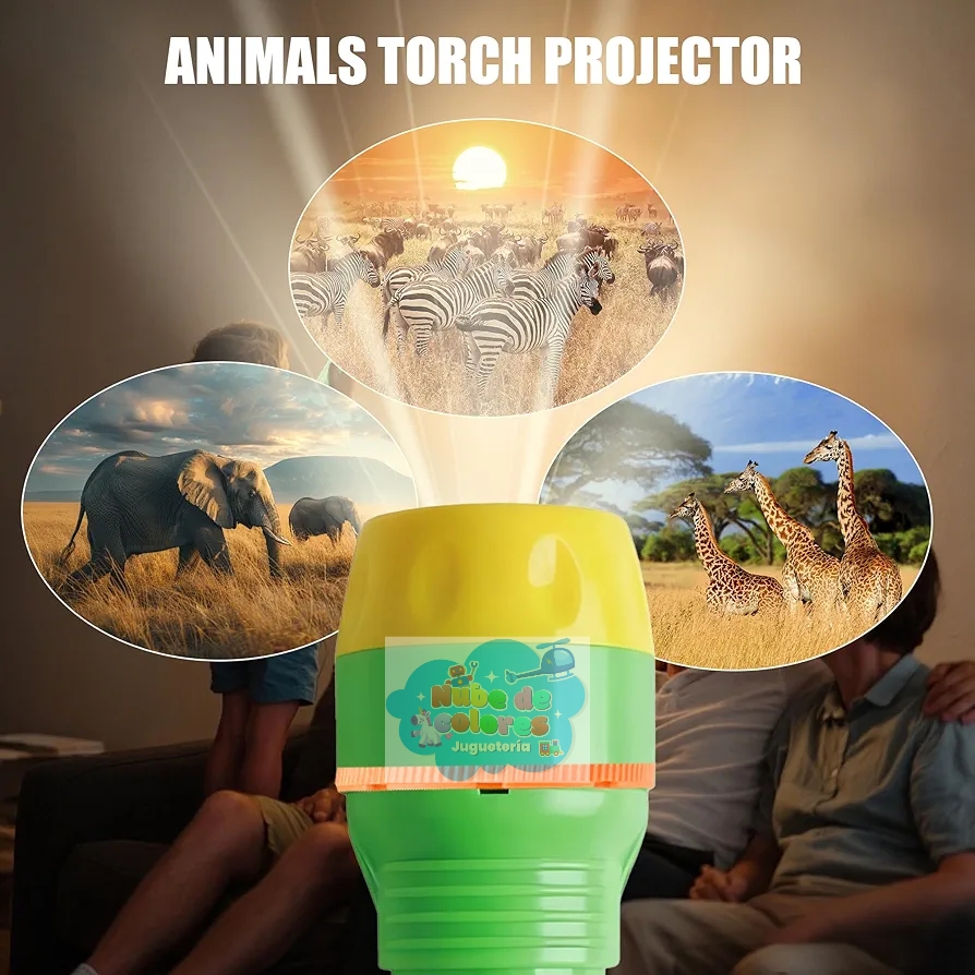 LINTERNA PROYECTOR ANIMALES - Imagen 5