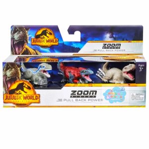 JURASSIC WORLD - PACK AUTOS DINOSAURIOS