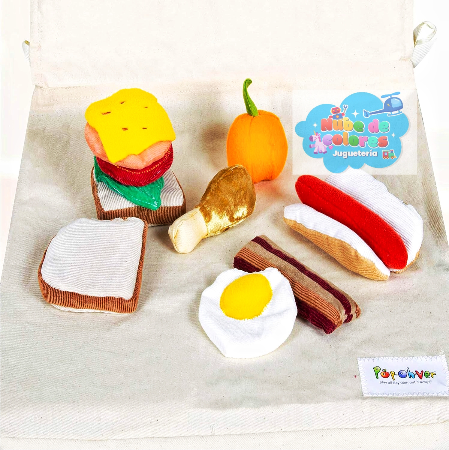 SET DE COMIDA - SÁNDWICH