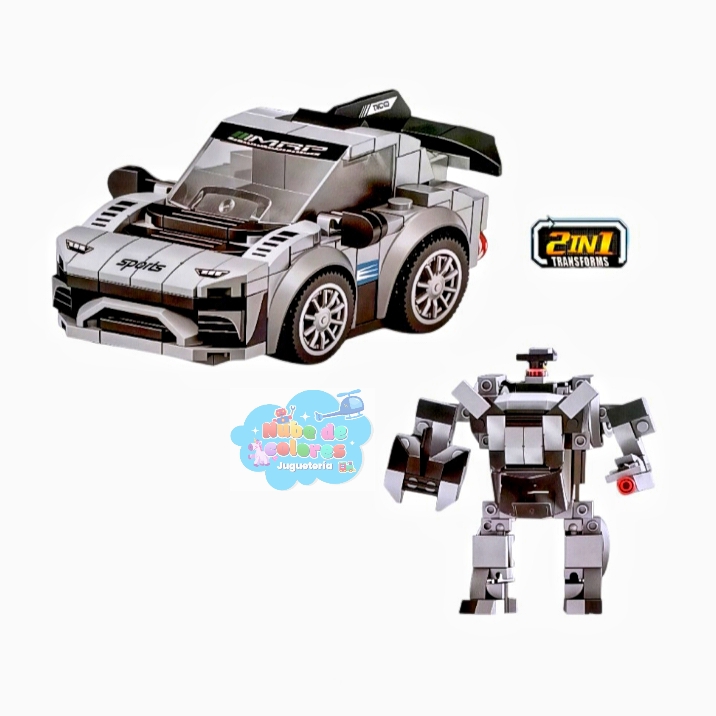 LEGO 2 EN 1 AUTOS Y ROBOTS 120 PZAS. - Imagen 3