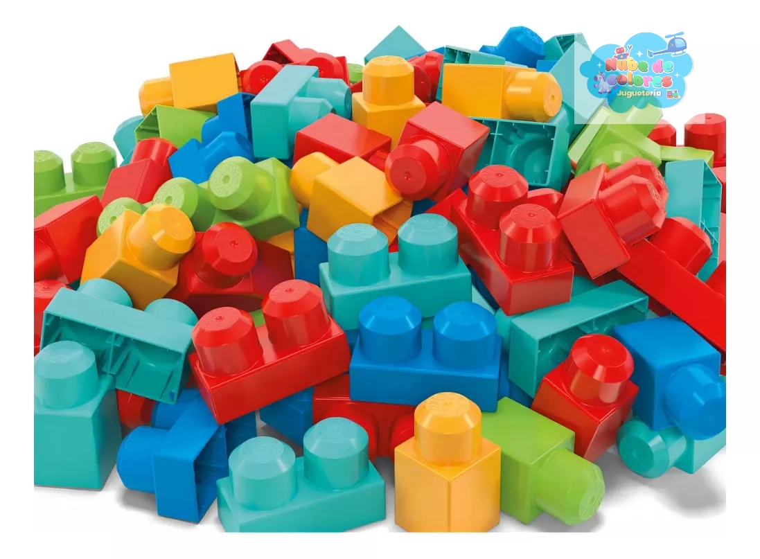 MEGA BLOKS - BLOQUES CONSTRUCCIÓN 100 PCS. - Imagen 3