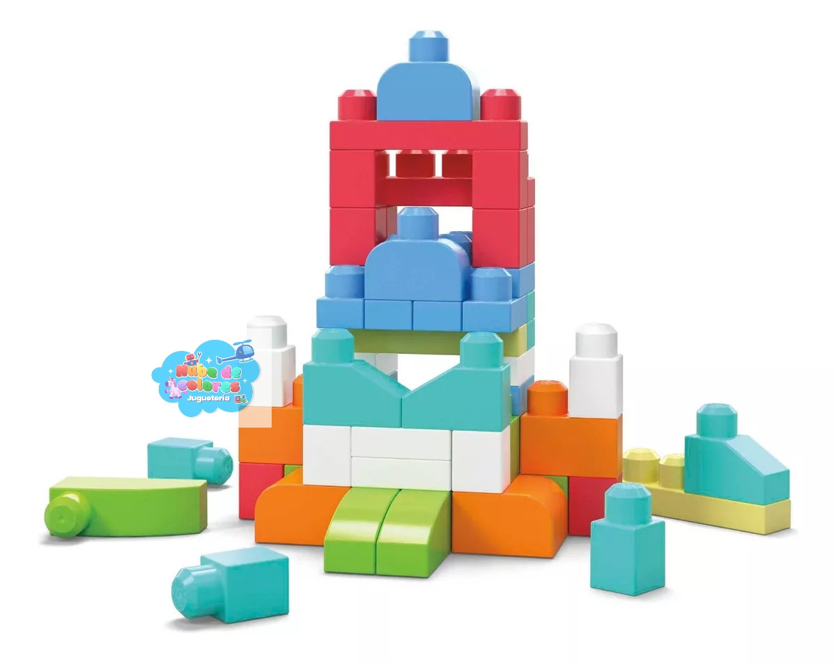 MEGA BLOKS - BLOQUES CONSTRUCCIÓN 60 PCS. - Imagen 2