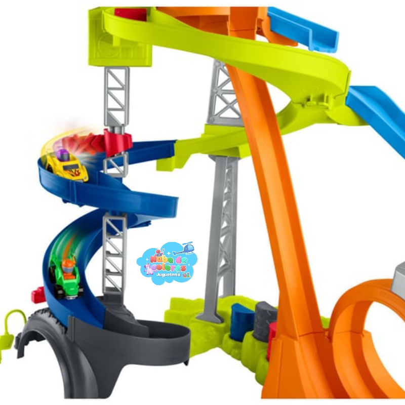 LITTLE PEOPLE - PISTA DE CARRERAS CON ACROBACIAS - Imagen 3