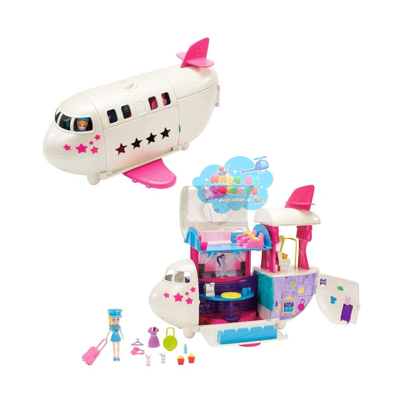 POLLY POCKET - MEGA JET DE VIAJE - Imagen 2