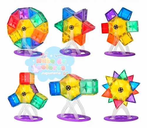 RUEDA GIRATORIA CON IMANES 55 PCS. - Imagen 4
