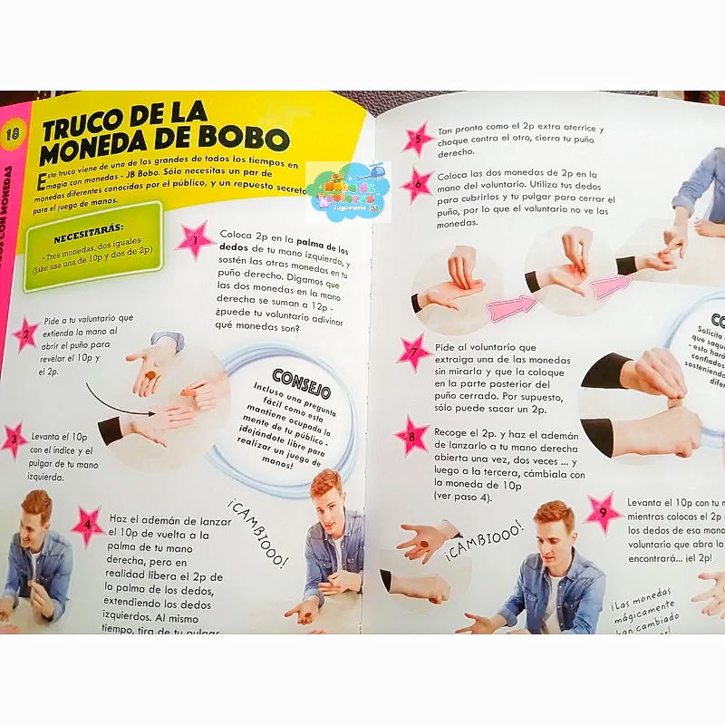 TRUCOS DE MAGIA CON MONEDAS, NAIPES Y OBJETOS COTIDIANOS - Imagen 6