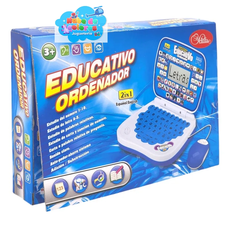COMPUTADOR EDUCATIVO AZUL - Imagen 14