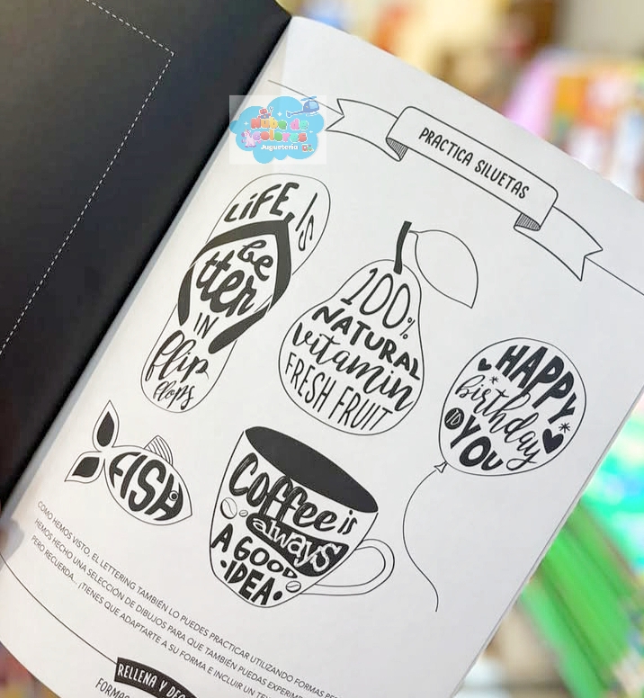LIBRO PARA APRENDER A DIBUJAR LETRAS - Imagen 2
