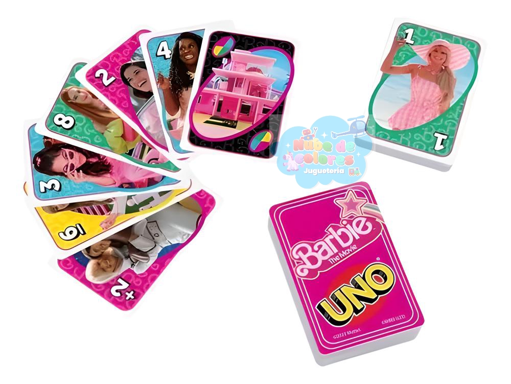 JUEGO CARTAS UNO "BARBIE" - Imagen 4