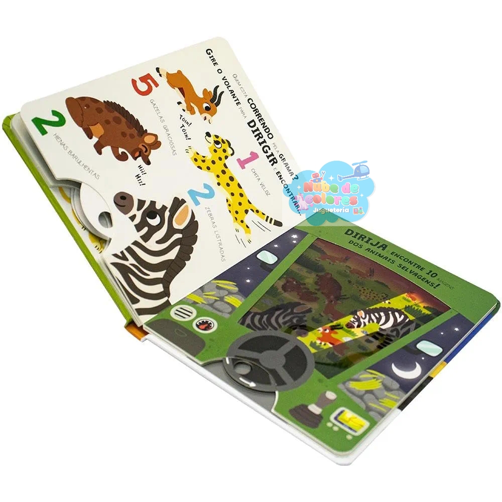 LIBRO "CONDUCE Y BUSCA" SAFARI - Imagen 2