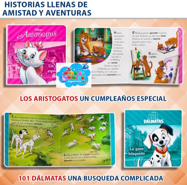 MALETA 4 LIBROS "DISNEY ANIMALES" - Imagen 3