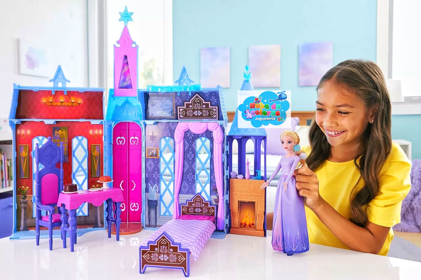 CASTILLO DE ELSA FROZEN DISNEY