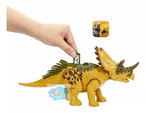 JURASSIC WORLD - DINOSAURIO CON SONIDO Y MOVIMIENTO DE ATAQUE - Imagen 4