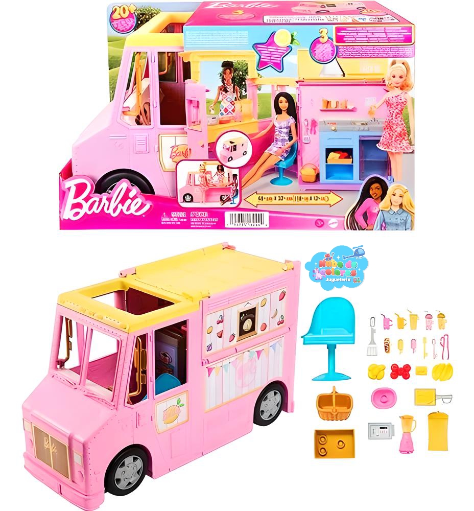 BARBIE - CAMIÓN DE LIMONADA