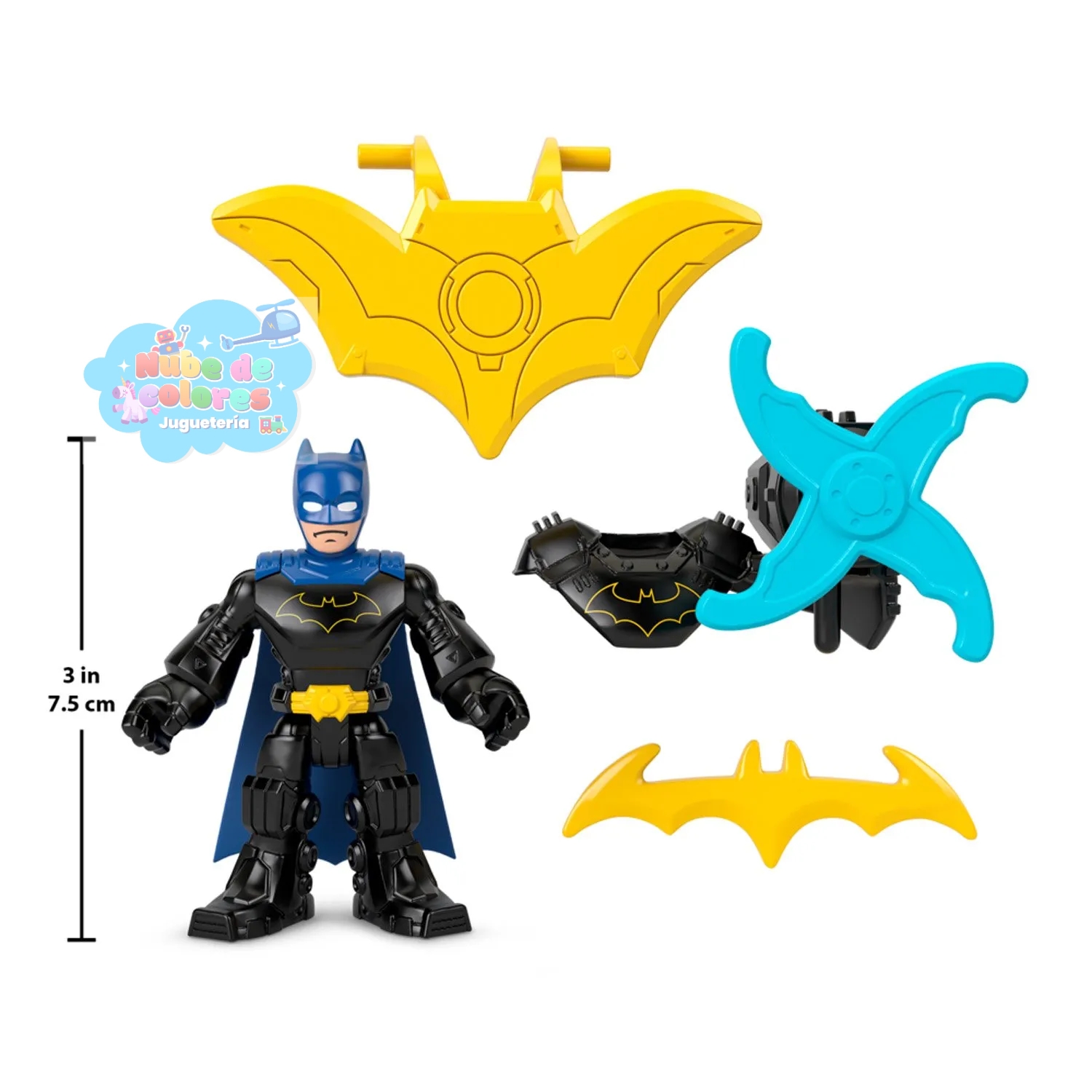 FIGURA BATMAN Y ACCESORIOS - Imagen 7
