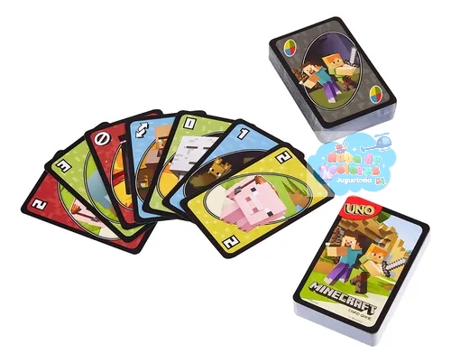 JUEGO CARTAS UNO "MINECRAFT" - Imagen 4