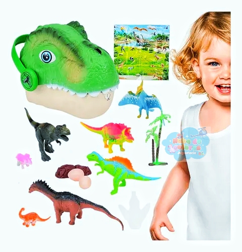 KIT MALETA DE DINOSAURIO
