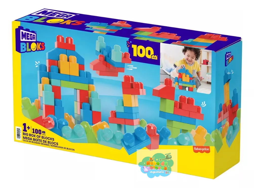 MEGA BLOKS - BLOQUES CONSTRUCCIÓN 100 PCS. - Imagen 7