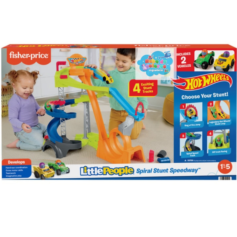 LITTLE PEOPLE - PISTA DE CARRERAS CON ACROBACIAS - Imagen 7