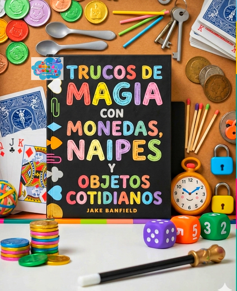 TRUCOS DE MAGIA CON MONEDAS, NAIPES Y OBJETOS COTIDIANOS